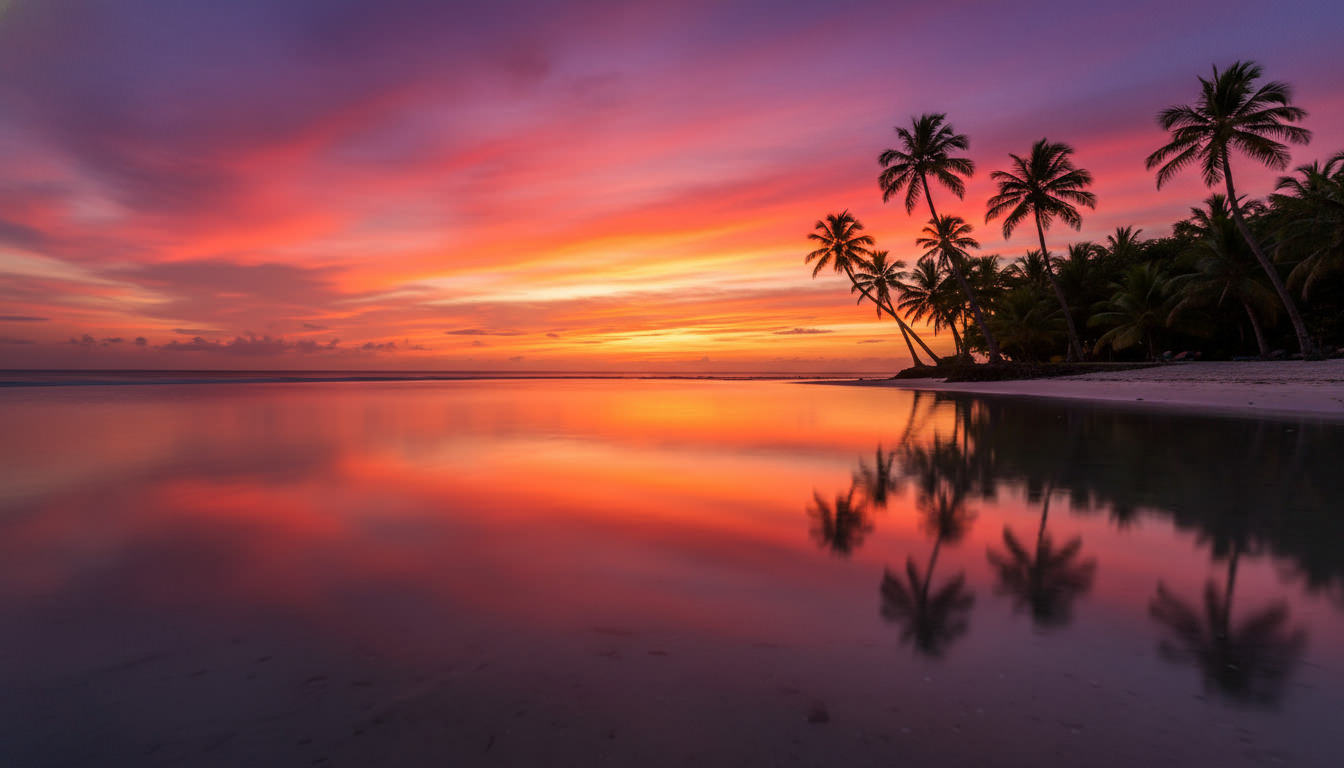 Coucher de soleil Île Maurice