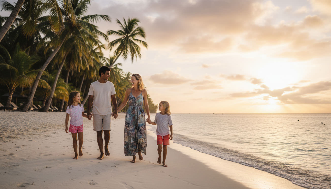 Famille expatriée Île Maurice
